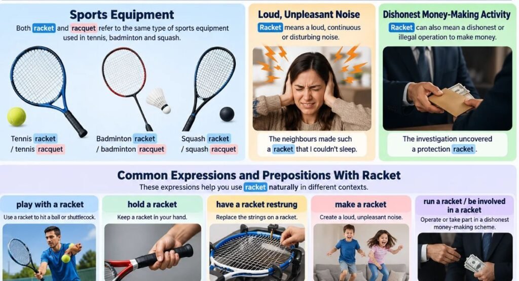 Common Expressions and Prepositions With Racket