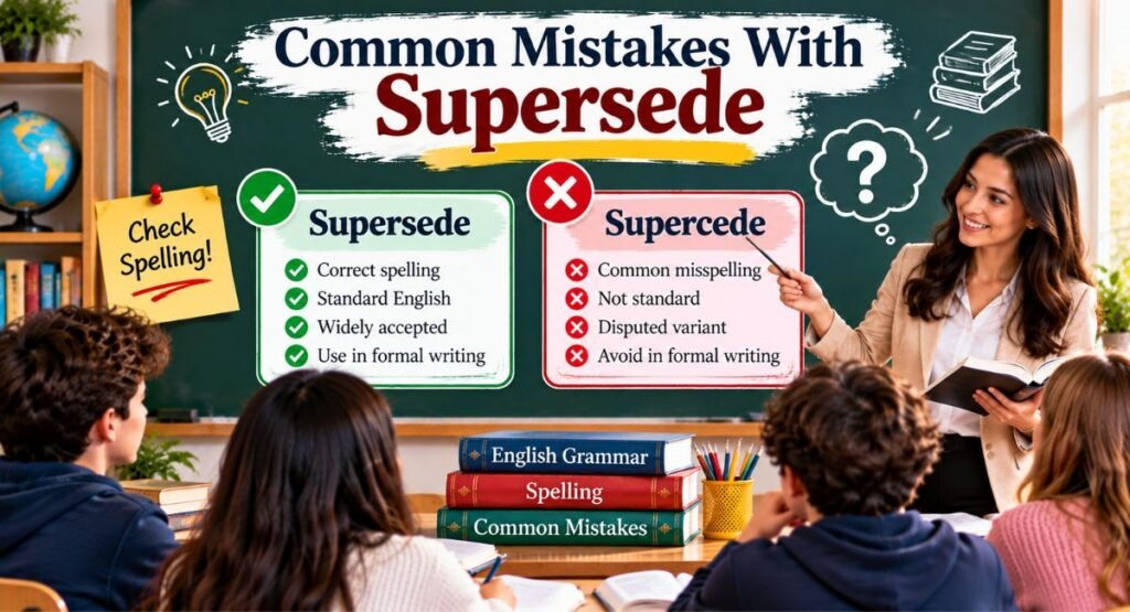 Common Mistakes With Supersede