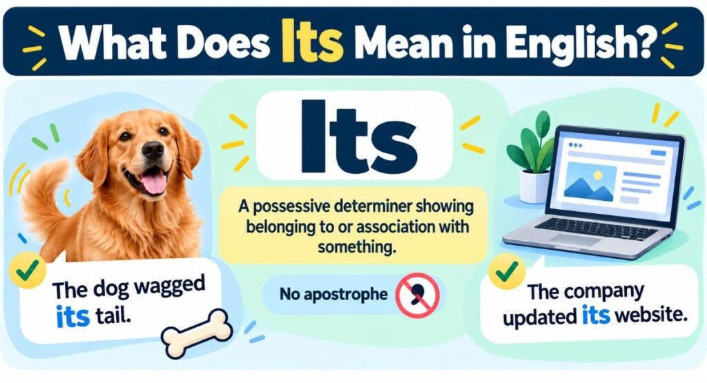 What Does Its Mean in English?