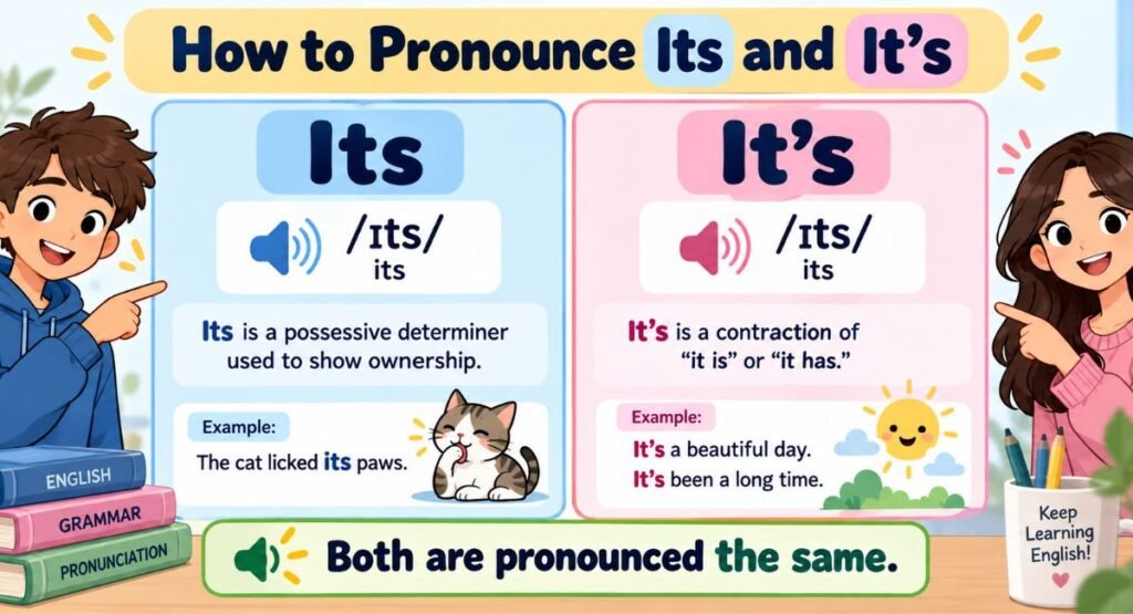 How to Pronounce Its and It’s