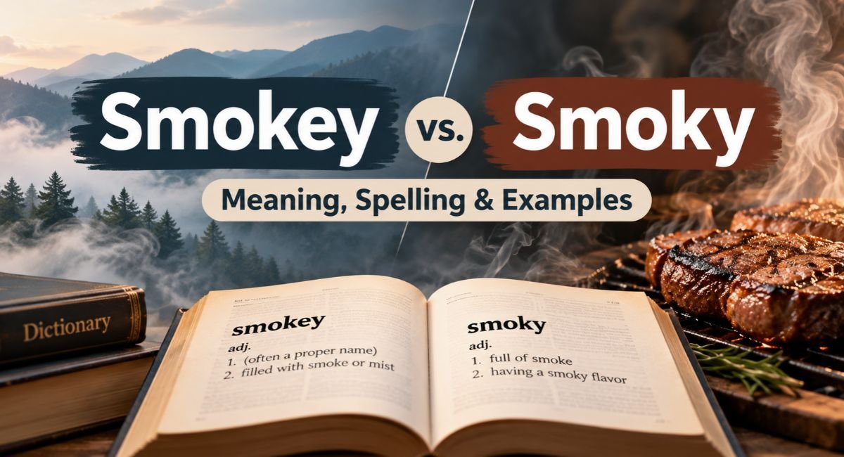 Smokey vs. Smoky: Meaning, Spelling & Examples