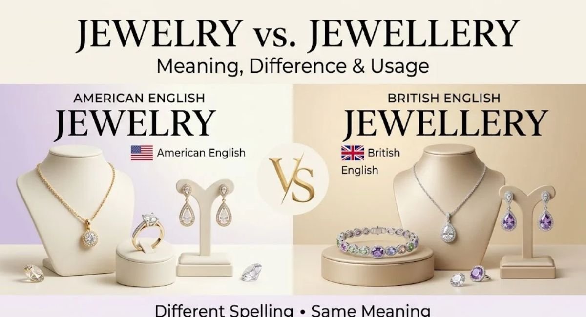 Jewelry vs. Jewellery: Meaning, Difference & Usage
