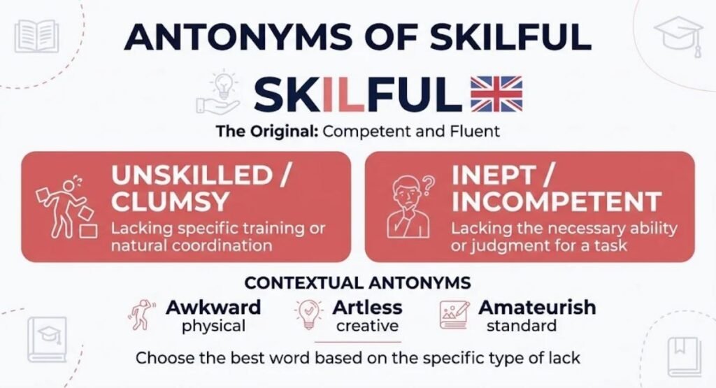 Antonyms of Skilful: Choosing the Right Opposite
